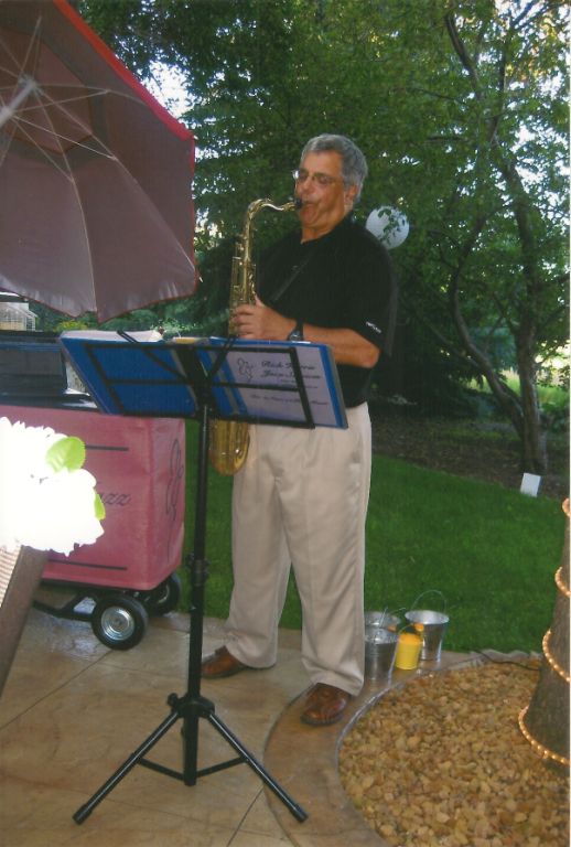 Rick at the garden party